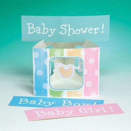 Centerpiece-Accordion-Baby Clothes-1pkg-24&quot;