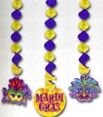 Danglers-Mardi Gras-7&#39;&#39;-3pk