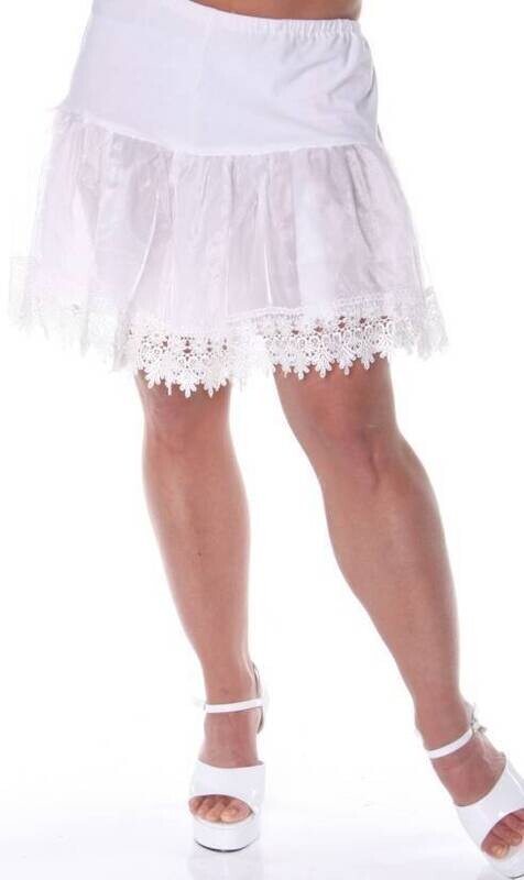 Costume Accessory-White Crinoline-1pkg