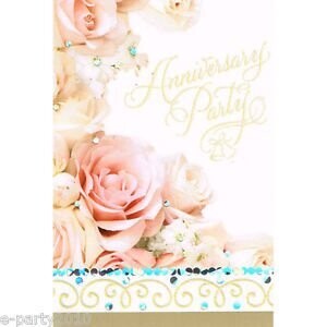 Invitations-Anniversary Party-8pk