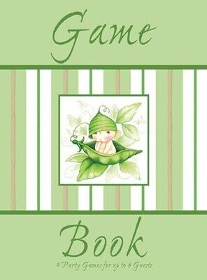 Game Book-Sweet Pea Baby Shower-4pkg