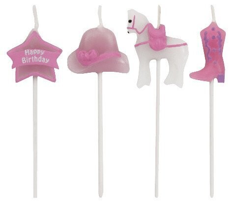 Pick Candles-Heart My Horse-4pcs