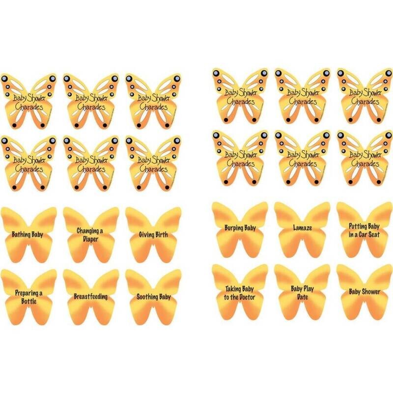 Party Charades-Nighty Night Butterfly-1pkg