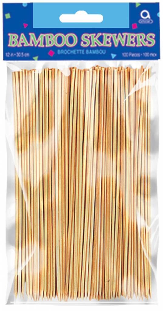 Bamboo Skewers- Summer-100pk/8&#39;&#39;
