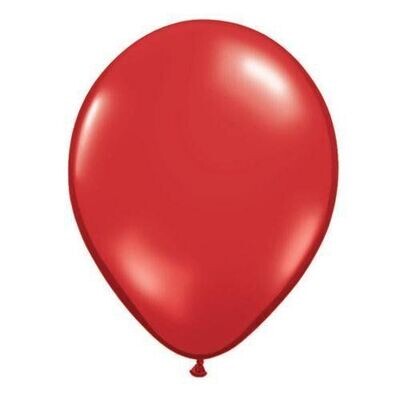 Latex Balloons-Jewel Ruby Red-100pkg-11&quot;