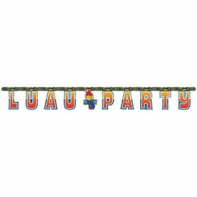 Banner-Luau Party-5.75ft