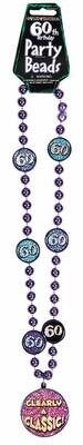 Bead Necklace-60th Bday-30&#39;&#39;