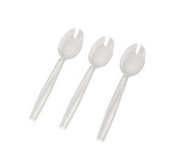 Plastic Spoons-Clear-36pkg