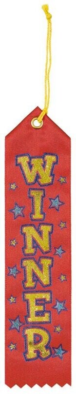 Award Ribbons-Winners-12 Count-7.5&#39;&#39;