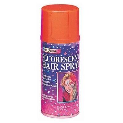 Fluorescent Orange Hair Spray-1pkg-3oz