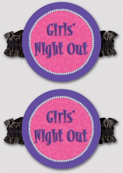 Arm Bands-Girls Night Out-3.25&#39;&#39;x10&#39;&#39;-2pk