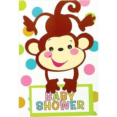 Invitations-Fisher Price-Baby Shower-8pk