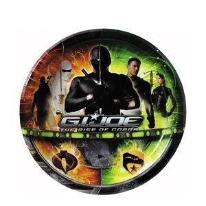 Plates-LN-Gi Joe-8pk-Paper