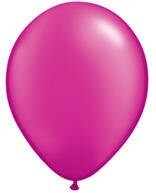 Latex Balloons-Pearl Magenta-100pkg-11"