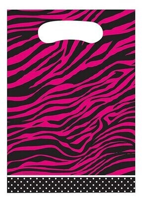 Loot Bags-Pink Zebra Boutique-8pkg