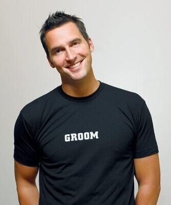 Iron Ons T-Shirt Accessory- Groom- 1pc