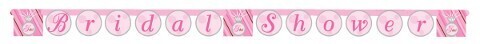 Jointed Banner-Bride To Be-1pkg-6.25ft