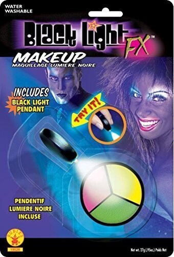 Costume Accessory-Multi Color Blacklight Makeup-1pkg-24g  