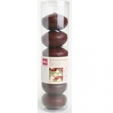 Floating Candles- Chocolate Brown- 6pk