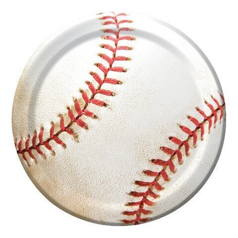 Plates-BEV-Baseball Fanatic-8pkg-Paper