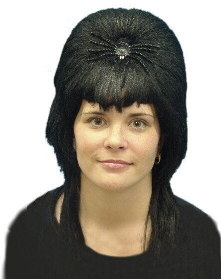 Wig-Spider Black-One Size