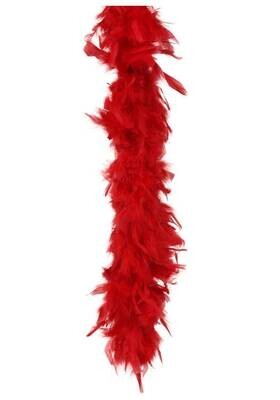 Costume Accessory-Red Fashion Boa-1pkg-6ft