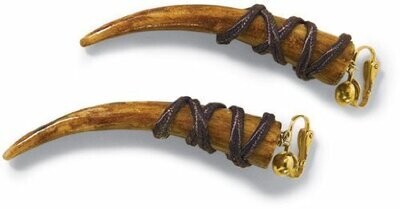 Costume Accessory-Tooth Earrings-1pkg