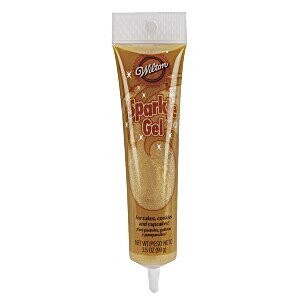 Icing-Gold Sparkle Gel-1pkg-3.5oz