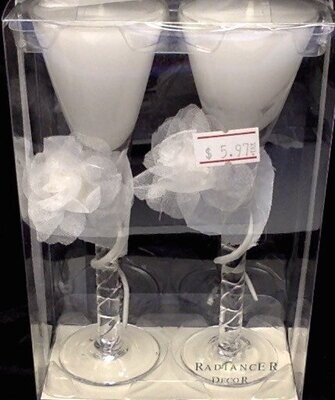 Candles-Wedding-2pk/7&#39;&#39;