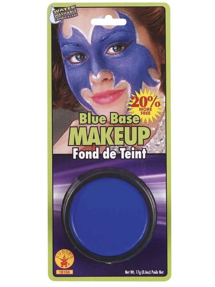 Costume Accessory-Blue Base Makeup-1pkg-11.2g