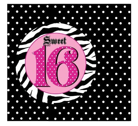 Invitations-Super Stylish Sweet 16