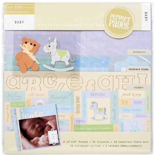 Baby Page Kit-12&#39;&#39;x12&#39;&#39;-100pk