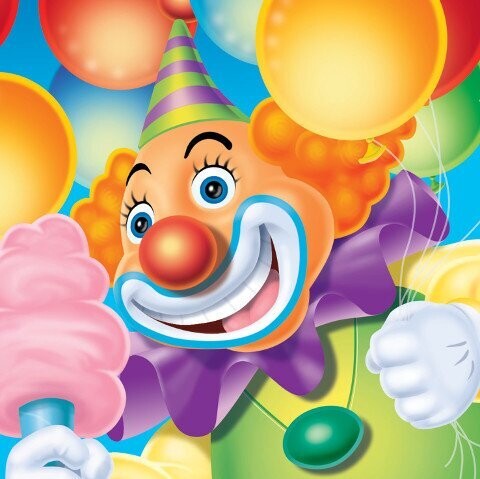 Napkins-BEV-Big Top Circus