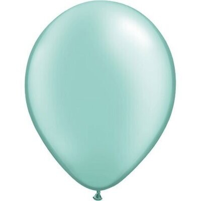 Latex Balloons-Pearl Mint Green-100pkg-11&quot;