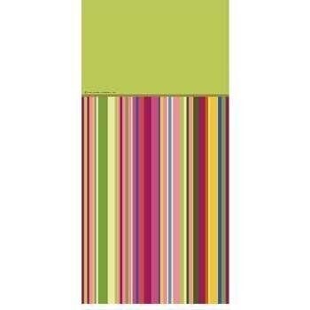 Tablecover-Rectangle-Colorful Stripes-Plastic (Discontinued)