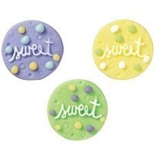 Icing Decoration-Sweet Circles-12pkg