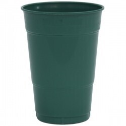 Plastic Cups-Hunter Green-20pkg-16oz