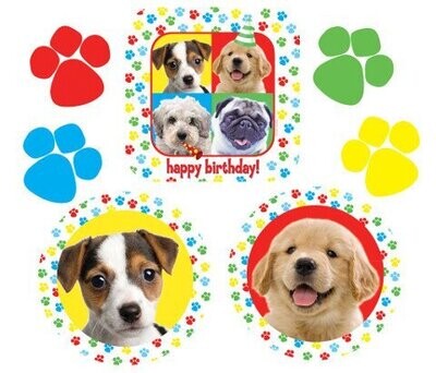Cutouts-Paw-ty Time-1pkg-7pcs