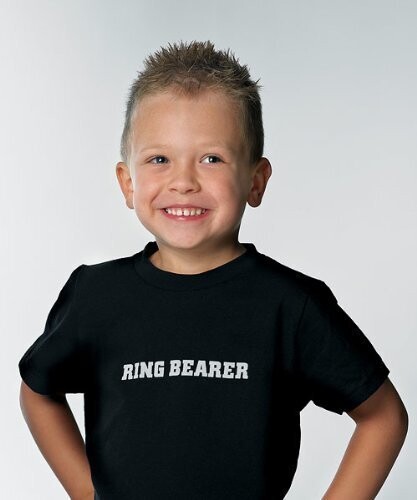 Iron Ons T-Shirt Accessory- Ring Bearer- 1pc