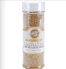 Sprinkles-Gold Pearlized Sugar-1pkg-148g