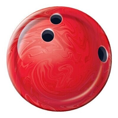Plates-LN-Bowling Fanatic-8pkg-Paper