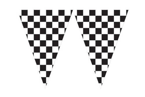 Flag Banner - Race Car - 20ftx18&quot;