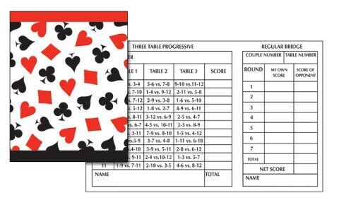 Tally Cards-Casino Night Bridge Game-12pk