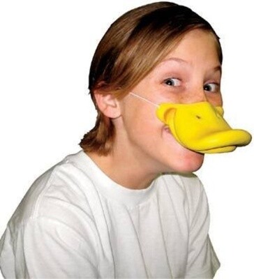Costume Accessory-Rubber Duck Nose-1pkg