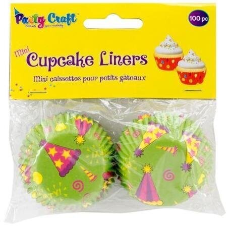 Cupcake Liners-Party Hats-100pk/1.8''