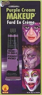 Costume Accessory-Purple Cream Makeup Tube-1pkg-1oz