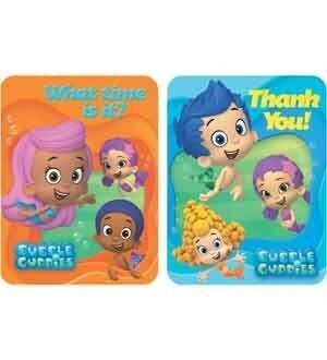 Thank You Cards-Bubble Guppies-8pk