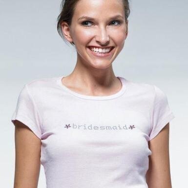 Iron Ons T-Shirt Accessory- Bridesmaid- 1pc