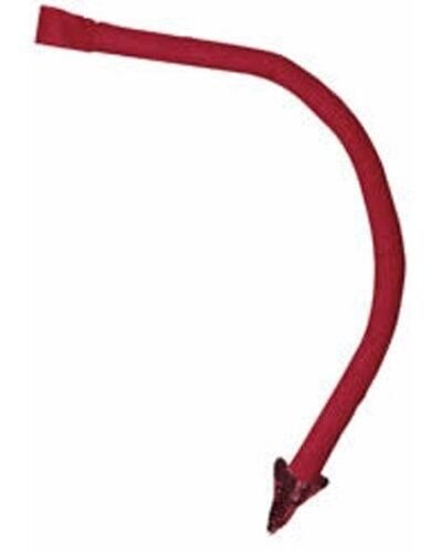 Costume Accessory-Red Felt Devil Tail-1pkg