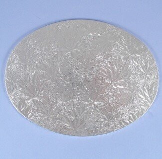 Cake Board-Silver-Foil-8''